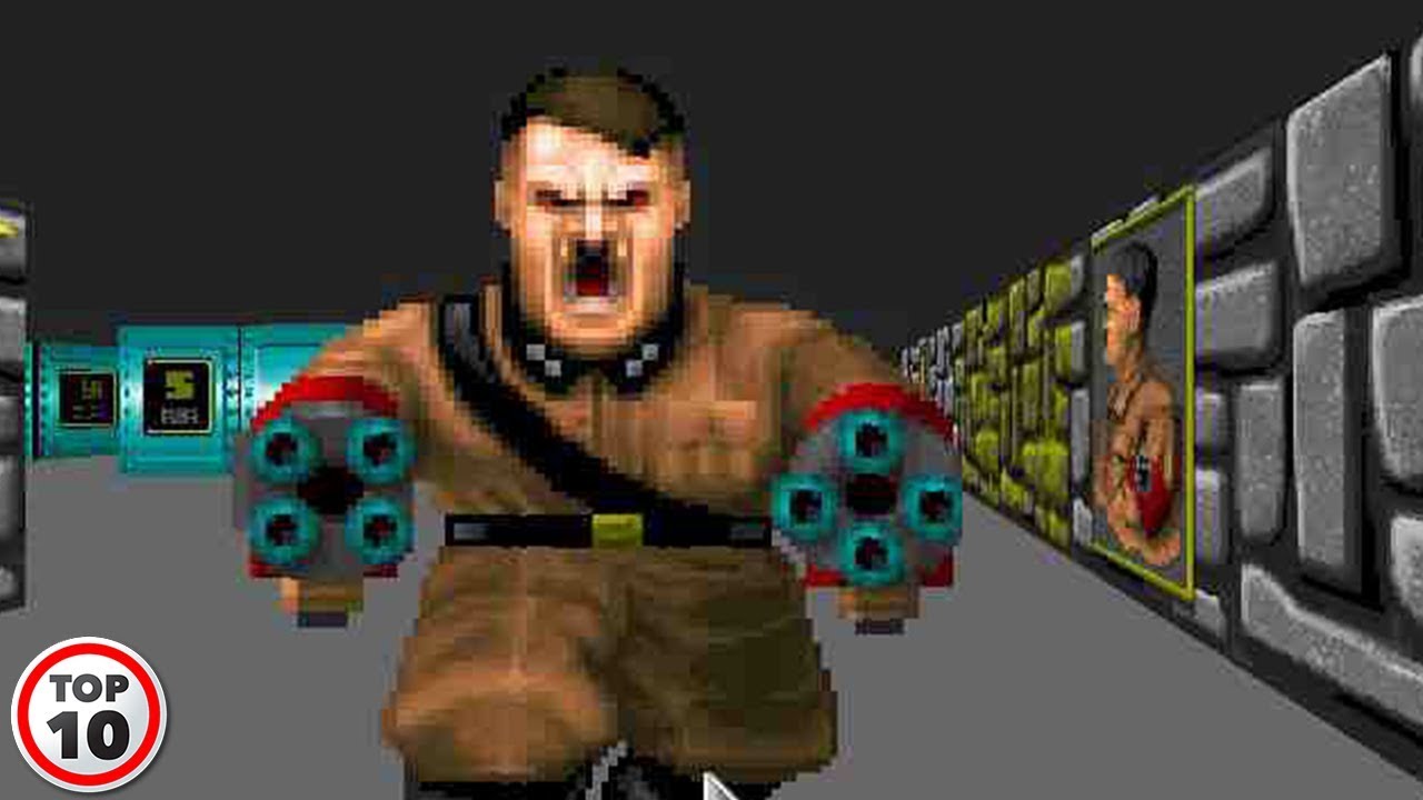 Top 10 Video Games That Have Hitler In It - YouTube