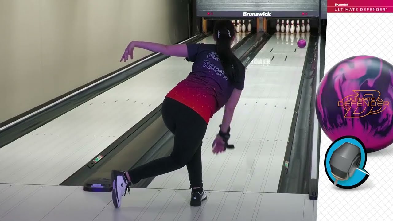 Brunswick Ultimate Defender Bowling Ball Review With Chelsey Klingler