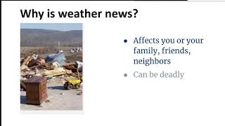 Storm Damage Surveys - Media Training: Storm Surveys and News Conferences