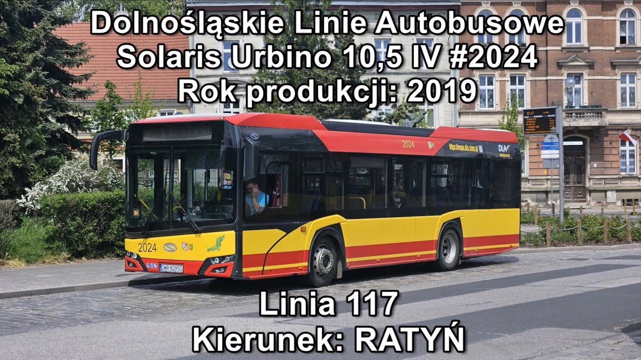 DLA - Linia 117, Solaris Urbino 10,5 IV #2024