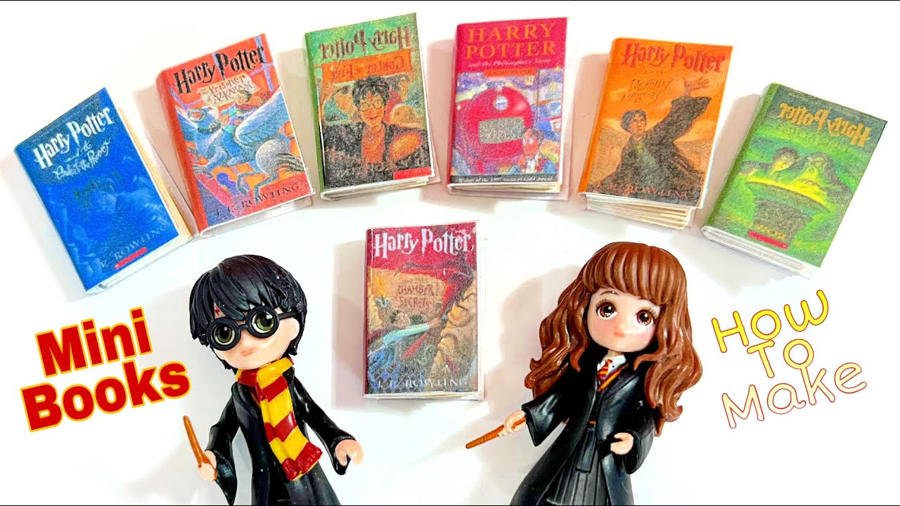 Mini Harry Potter Books  Miniature Harry Potter Books