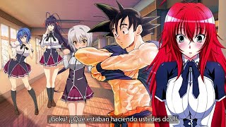 GOKU CAE EN HIGH SCHOOL DXD - EL HAREM DE GOKU (PELICULA COMPLETA)