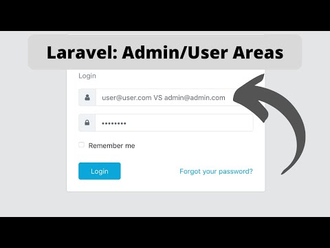 Laravel: Separate Admin/User Areas - Designs, Routes, Permissions