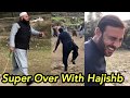 Tahir khan cricket match with his brother  superover 