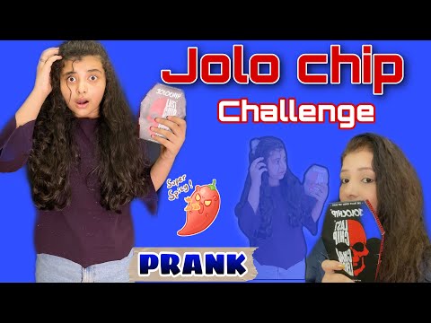 Jolo chip challenge | worlds hottest chip |chips eating challenge | Prank *GONE WRONG* | Myra Singh