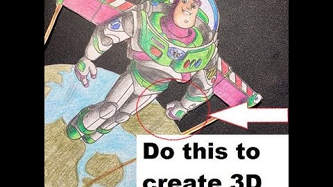 How to create 3D art easy | Buzz Lightyear | Toy Story