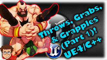 Throws + Grapples (Part 1)! | How To Make YOUR OWN Fighting Game! | UE4 and C++ Tutorial, Part 46