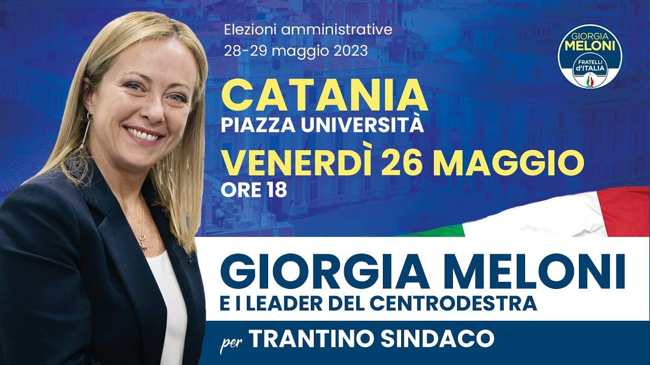 Adesso live - Giorgia Meloni e i leader di Centrodestra intervengono