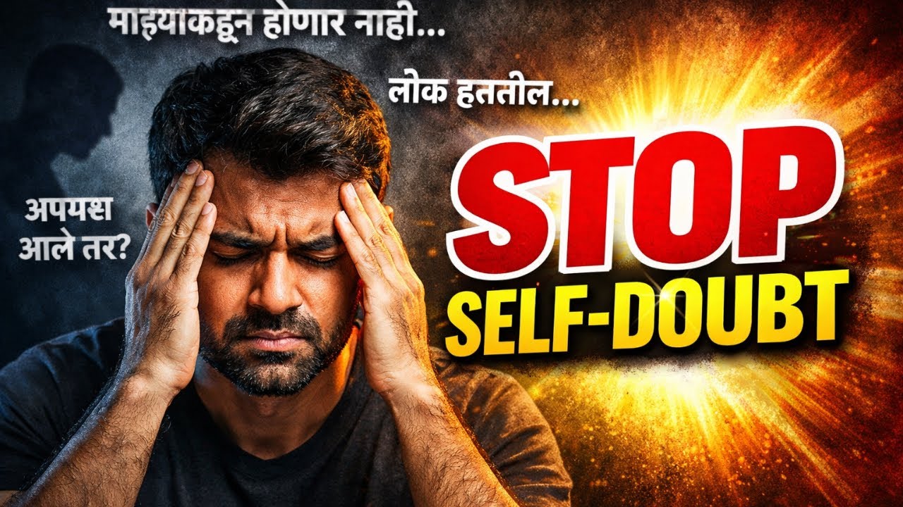 स्वतःवरचा संशय तुम्हाला संपवत आहे का? | Self-Doubt Motivation Marathi