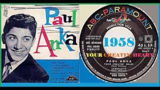 Watch Paul Anka Your Cheatin Heart video