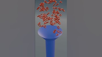 Donuts Fall Into The Funnel Forever 🍩 Perfect Loop | Blender #shorts #3danimation