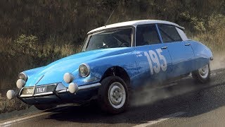 Dirt Rally 2.0. From Citroën DS 21 to Citroën C3 R5.