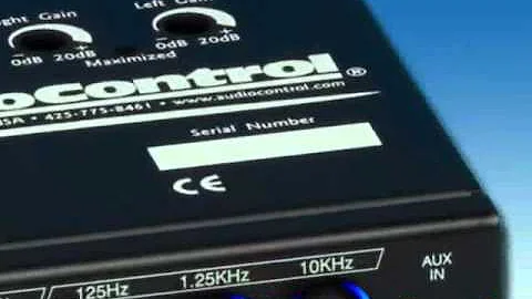 AudioControl's New Three.2 In-Dash EQ with multiple Aux inputs