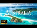 FLYING OVER AUSTRALIA (4K Video UHD) - Calming Music With Beautiful Nature Film For Stress Relief