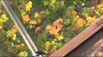 Base Jumper Has Close Call - Bridge Day 2012