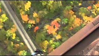 Base Jumper Has Close Call - Bridge Day 2012