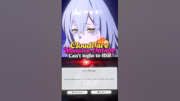 Cloudflare Outage Caused Login Errors in Honkai Star Rail 3.7