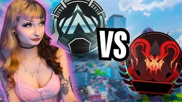 Platinum Lobbies Are HARDER Than Predator Lobbies | Apex Legends Ranked