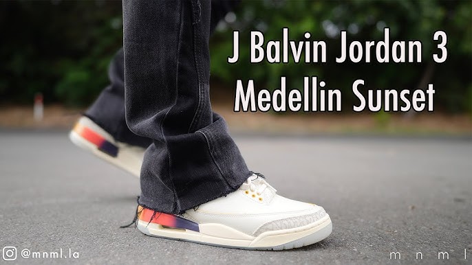 New J Balvin x Jordan 3? With the Jordan 3s Medellin Sunset r