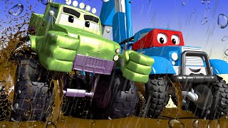 Carl der Super Truck - Der Jeep Lastwagen - Autopolis 🚒 Lastwagen Zeichentrickfilme für Kinder screenshot 1