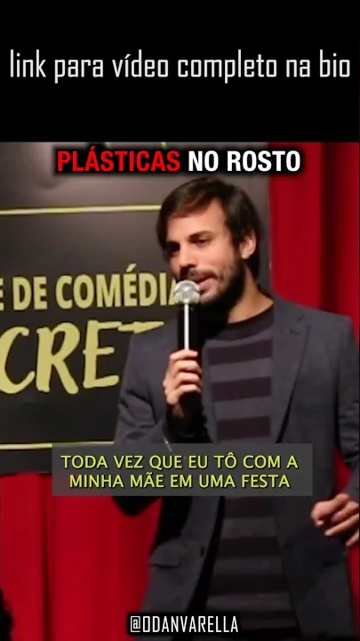 imagem do vídeo "A PESSOA MAIS VAIDOSA QUE EU CONHEÇO..." com Daniel Varella #shorts