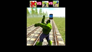 All Character Stop Train Challenge 🤯 Indian Bikes Driving 3D #shorts #gaming #viral screenshot 1