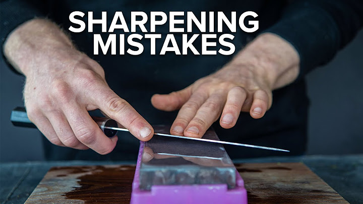 Whetstone Sharpening Mistakes that Most Beginners Make - DayDayNews
