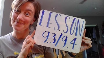 Lesson 9.3/9.4 GoMath Chapter 9 WB Pgs 507-516