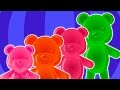 Dedo de la familia | compilación para los niños | rima popular de guardería | Bears Finger Family