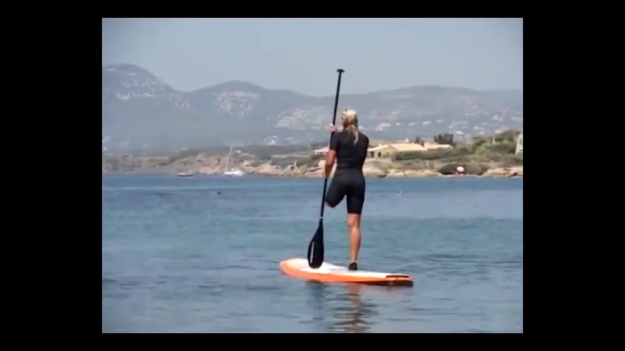 amputee, Girl Learning To Surf