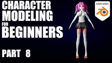 Blender Tutorial — Character Modeling Part 08 [Face]