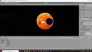 Solar system simulation using shaders [Unity]