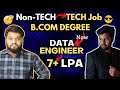 COMMERCE Student Cracked TECH Job🔥7+ LPA Salary - Data Engineer 🔥No Excuses - Motivation ❤️ Can you?