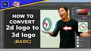 How to convert 2d logo into animated 3d logo/BASIC/Photoshop to aurora 3d animation maker.