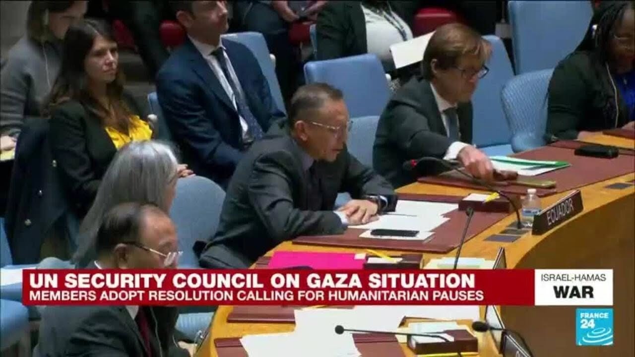 UN Security Council adopts resolution calling for 'extended ...