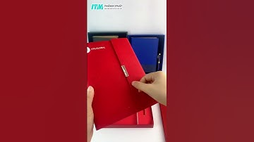 Set Sổ + Bút In Logo Kèm Hộp | Quà Tặng Doanh Nghiệp Cao Cấp ITM Thành Phát