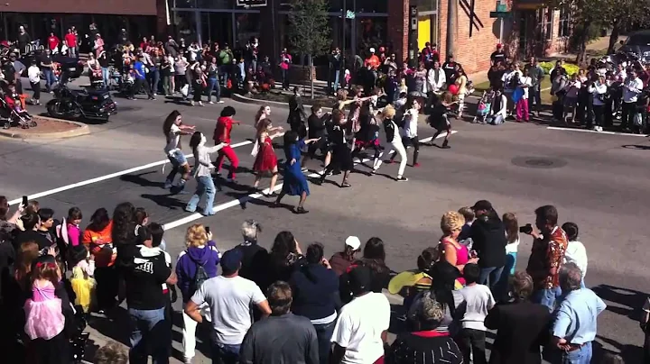 "Thriller" flash mob in Tulsa