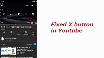 How to remove x button in youtube simple and easy method.