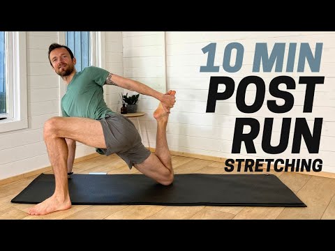 Video: Stretching after running