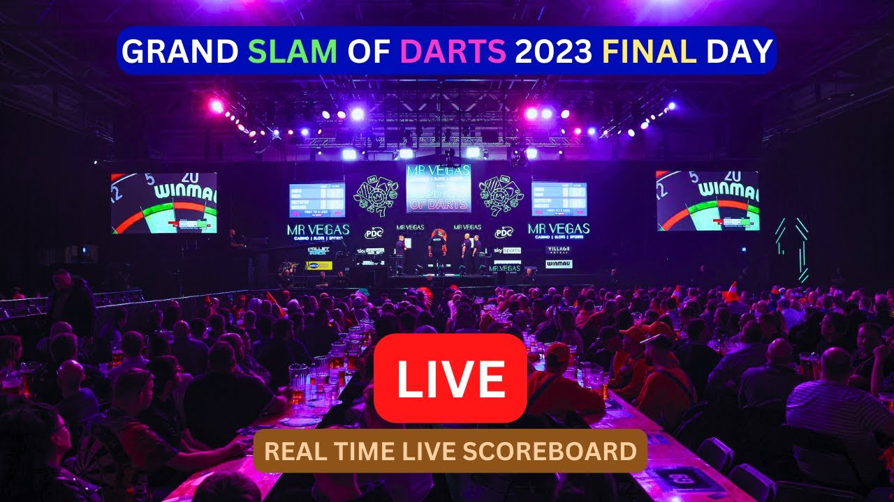 2023 Grand Slam Of Darts LIVE Score UPDATE Today Semi Finals and Final Matches Nov 19 2023