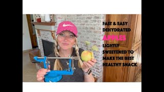 The BEST Dehydrated apples sweetened to perfection. Fill your dehydrator fast & easy with this tool. by Country Living with Emily 56 views 7 months ago 8 minutes, 33 seconds