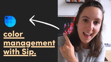 Storing and managing your colors with Sip App