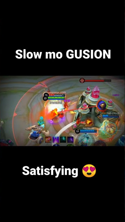 SATISFYING GUSION SLOW MO | MLBB
