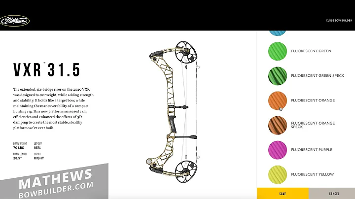 Gear 101 - Mathews Bow Builder