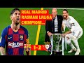 REAL MADRID RASMAN LALIGA 34 BOR CHEMPIONI..