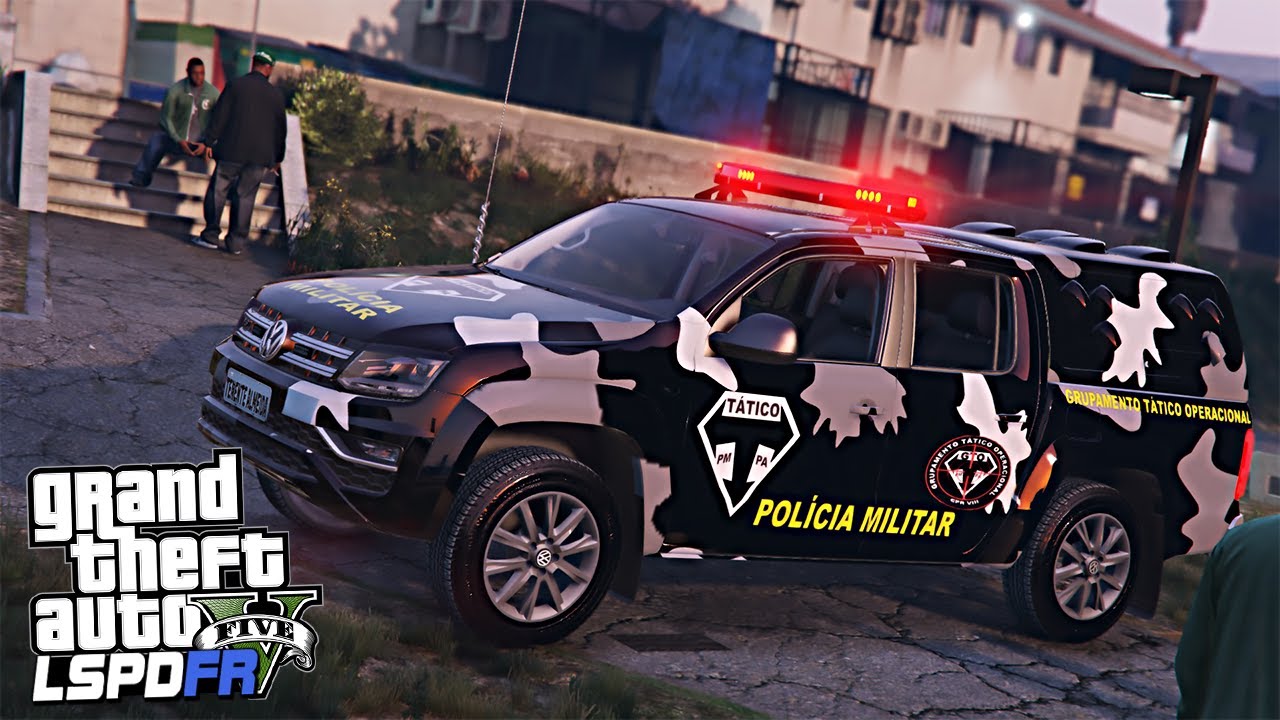 GTA V Pc - Rotina policial - Mod Policia 2.0 #01 