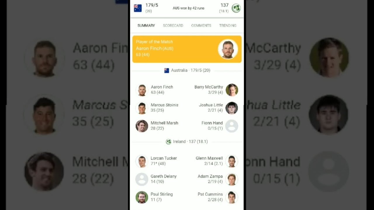 Australia vs Ireland highlights Match in T20 World Cup 2022 