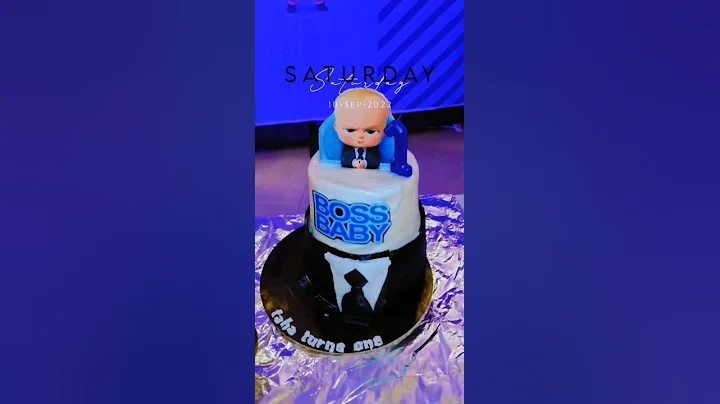 Boss Baby Birthday Theme 🥳🎂 || 1st Birthday Ideas 💡