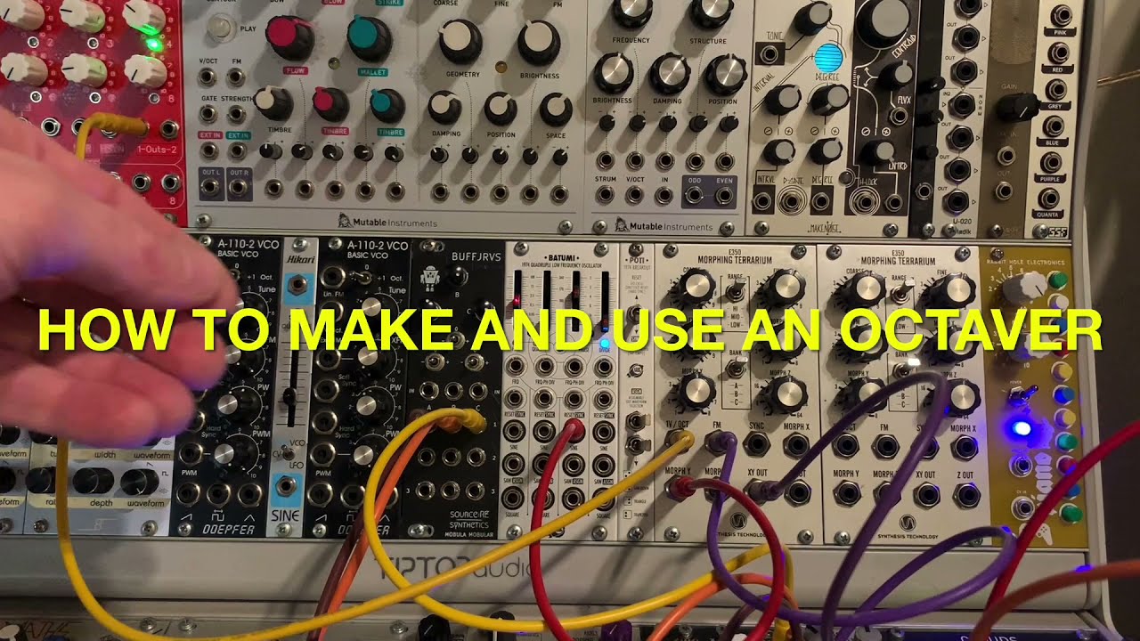 How to Use the Source:RE Synthetics BUFFJRVS Eurorack Module as a VCO Octave Switch
