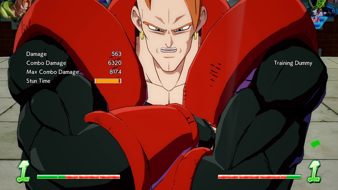 A16 Broly Nappa Combo DBFZ